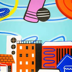 Partial Detail of Window to Our Worlds - Part 1